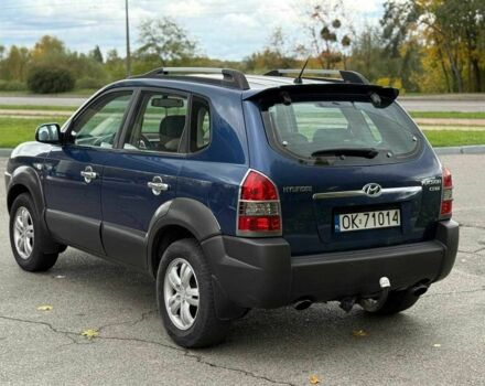Синий Хендай Туксон, объемом двигателя 2 л и пробегом 262 тыс. км за 4450 $, фото 3 на Automoto.ua