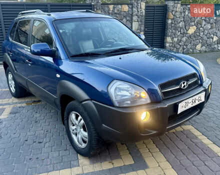 Хендай Туксон 2006 в Хмельницком на Automoto.ua Синий Хендай Туксон, объемом двигателя 2 л и пробегом 218 тыс. км за 7850 $, фото 4 на Automoto.ua