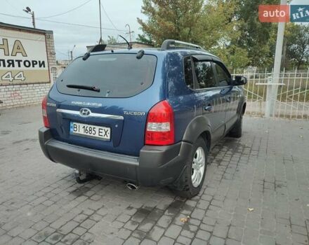 Синій Хендай Туксон, об'ємом двигуна 2 л та пробігом 280 тис. км за 6500 $, фото 6 на Automoto.ua