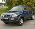 Синий Хендай Туксон, объемом двигателя 2 л и пробегом 262 тыс. км за 4450 $, фото 1 на Automoto.ua