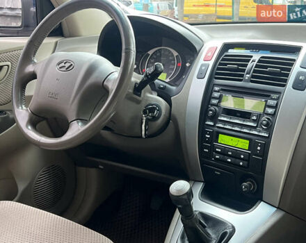 Синий Хендай Туксон, объемом двигателя 2 л и пробегом 190 тыс. км за 7500 $, фото 23 на Automoto.ua