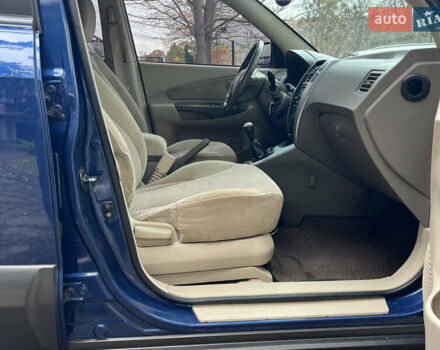 Синий Хендай Туксон, объемом двигателя 2 л и пробегом 190 тыс. км за 7500 $, фото 24 на Automoto.ua
