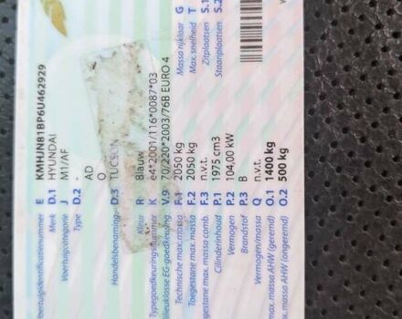 Синий Хендай Туксон, объемом двигателя 2 л и пробегом 195 тыс. км за 7200 $, фото 17 на Automoto.ua