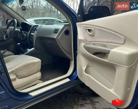 Синий Хендай Туксон, объемом двигателя 2 л и пробегом 190 тыс. км за 7500 $, фото 25 на Automoto.ua