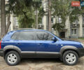 Синий Хендай Туксон, объемом двигателя 2 л и пробегом 190 тыс. км за 7500 $, фото 1 на Automoto.ua