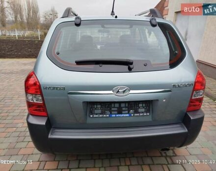 Синий Хендай Туксон, объемом двигателя 2 л и пробегом 213 тыс. км за 8900 $, фото 13 на Automoto.ua