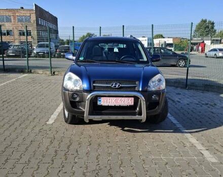 Синій Хендай Туксон, об'ємом двигуна 2 л та пробігом 158 тис. км за 8500 $, фото 8 на Automoto.ua