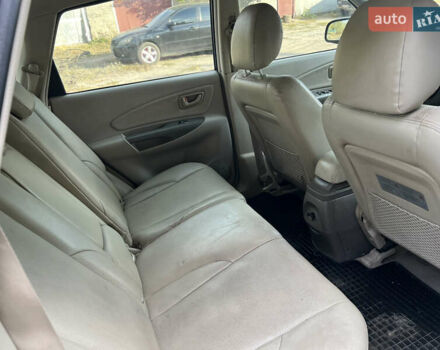 Синий Хендай Туксон, объемом двигателя 1.98 л и пробегом 210 тыс. км за 4500 $, фото 13 на Automoto.ua