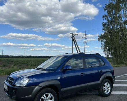 Синий Хендай Туксон, объемом двигателя 2 л и пробегом 73 тыс. км за 8999 $, фото 5 на Automoto.ua