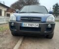 Синий Хендай Туксон, объемом двигателя 2 л и пробегом 170 тыс. км за 8500 $, фото 1 на Automoto.ua