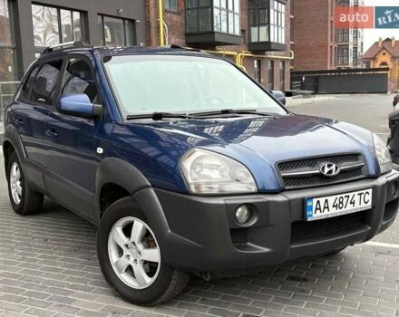 Синий Хендай Туксон, объемом двигателя 1.98 л и пробегом 163 тыс. км за 7990 $, фото 23 на Automoto.ua