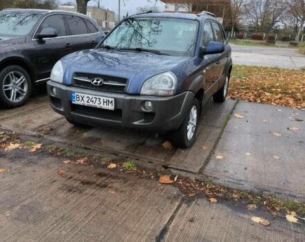 Синий Хендай Туксон, объемом двигателя 2 л и пробегом 156 тыс. км за 6850 $, фото 6 на Automoto.ua
