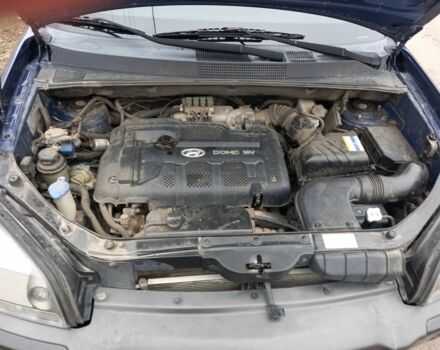 Синий Хендай Туксон, объемом двигателя 2 л и пробегом 170 тыс. км за 8500 $, фото 3 на Automoto.ua