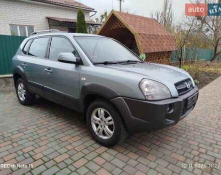 Синий Хендай Туксон, объемом двигателя 2 л и пробегом 213 тыс. км за 8900 $, фото 96 на Automoto.ua