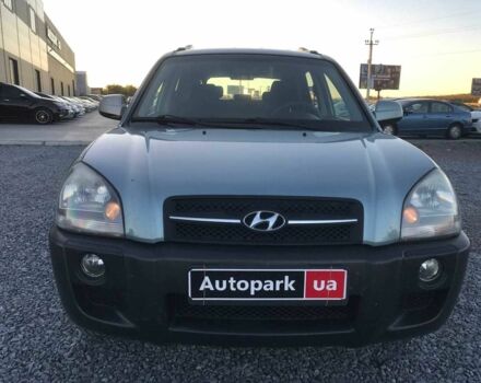 Синий Хендай Туксон, объемом двигателя 2 л и пробегом 207 тыс. км за 6890 $, фото 2 на Automoto.ua