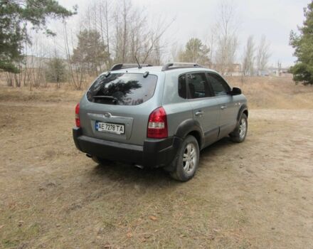 Синий Хендай Туксон, объемом двигателя 2 л и пробегом 180 тыс. км за 8000 $, фото 6 на Automoto.ua