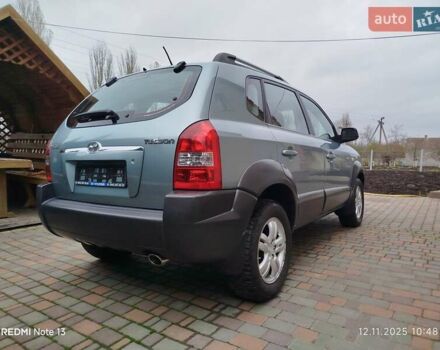 Синий Хендай Туксон, объемом двигателя 2 л и пробегом 213 тыс. км за 8900 $, фото 12 на Automoto.ua