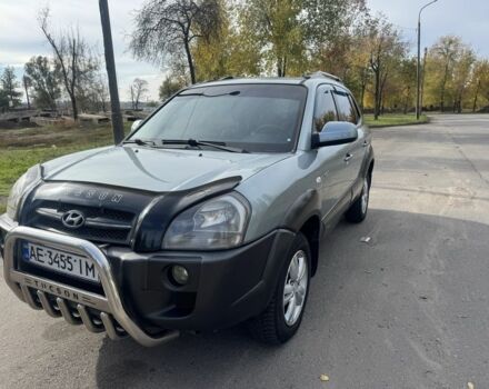 Синий Хендай Туксон, объемом двигателя 2 л и пробегом 198 тыс. км за 7999 $, фото 1 на Automoto.ua