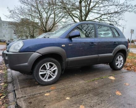 Синий Хендай Туксон, объемом двигателя 2 л и пробегом 156 тыс. км за 6850 $, фото 7 на Automoto.ua