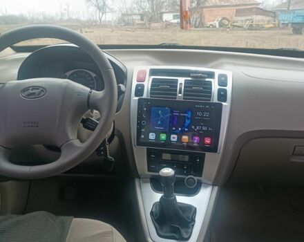 Синий Хендай Туксон, объемом двигателя 2 л и пробегом 329 тыс. км за 6900 $, фото 1 на Automoto.ua