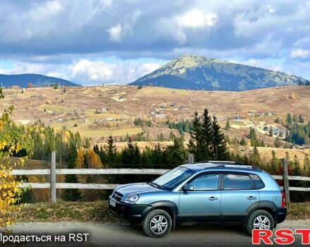 Синий Хендай Туксон, объемом двигателя 2 л и пробегом 233 тыс. км за 8300 $, фото 13 на Automoto.ua