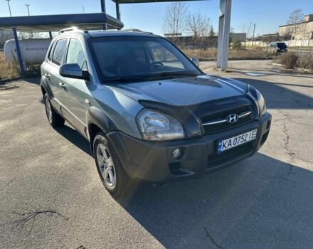 Синий Хендай Туксон, объемом двигателя 2 л и пробегом 187 тыс. км за 8200 $, фото 1 на Automoto.ua