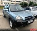 Синий Хендай Туксон, объемом двигателя 2 л и пробегом 170 тыс. км за 10500 $, фото 1 на Automoto.ua