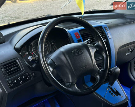 Синий Хендай Туксон, объемом двигателя 2 л и пробегом 317 тыс. км за 9600 $, фото 9 на Automoto.ua