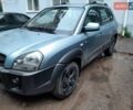 Синий Хендай Туксон, объемом двигателя 2 л и пробегом 197 тыс. км за 8300 $, фото 1 на Automoto.ua