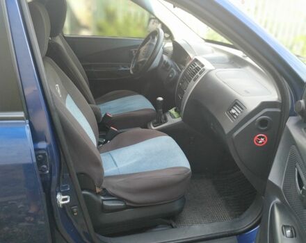 Синий Хендай Туксон, объемом двигателя 2 л и пробегом 200 тыс. км за 8000 $, фото 5 на Automoto.ua