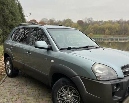 Синий Хендай Туксон, объемом двигателя 1.98 л и пробегом 168 тыс. км за 8500 $, фото 1 на Automoto.ua