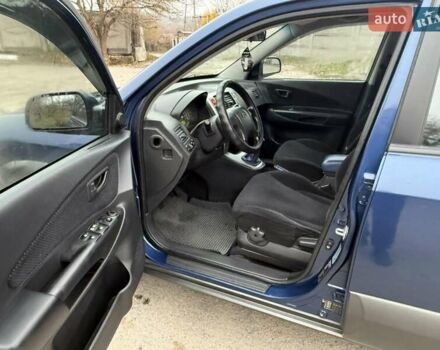 Синий Хендай Туксон, объемом двигателя 2 л и пробегом 270 тыс. км за 6250 $, фото 8 на Automoto.ua