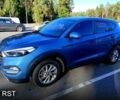 Синий Хендай Туксон, объемом двигателя 2 л и пробегом 112 тыс. км за 17200 $, фото 1 на Automoto.ua