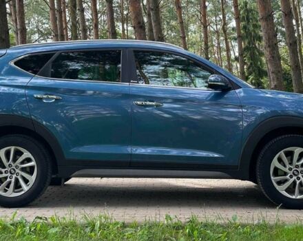Синій Хендай Туксон, об'ємом двигуна 1.6 л та пробігом 123 тис. км за 8900 $, фото 3 на Automoto.ua