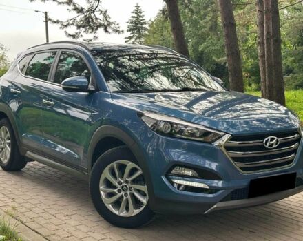 Синій Хендай Туксон, об'ємом двигуна 1.6 л та пробігом 123 тис. км за 8900 $, фото 2 на Automoto.ua