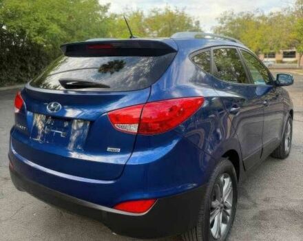 Синий Хендай Туксон, объемом двигателя 2.4 л и пробегом 110 тыс. км за 3000 $, фото 6 на Automoto.ua