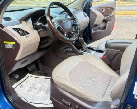 Синий Хендай Туксон, объемом двигателя 2.4 л и пробегом 110 тыс. км за 3000 $, фото 9 на Automoto.ua