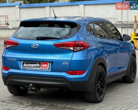 Хендай Туксон 2016 в Одессе на Automoto.ua Синий Хендай Туксон, объемом двигателя 2 л и пробегом 214 тыс. км за 18490 $, фото 7 на Automoto.ua