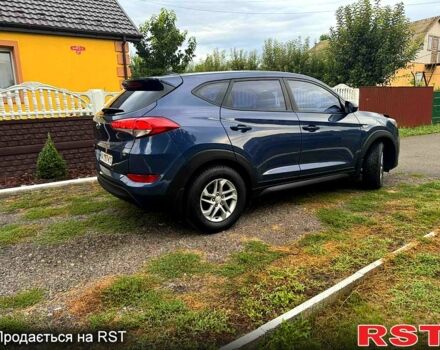 Синий Хендай Туксон, объемом двигателя 2 л и пробегом 86 тыс. км за 18500 $, фото 4 на Automoto.ua