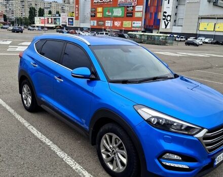 Хендай Туксон 2016 в Харькове на Automoto.ua Синий Хендай Туксон, объемом двигателя 2 л и пробегом 157 тыс. км за 17300 $, фото 2 на Automoto.ua
