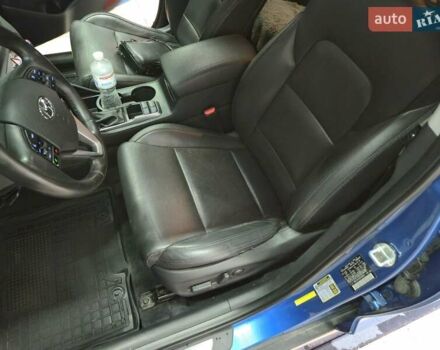 Синий Хендай Туксон, объемом двигателя 1.59 л и пробегом 125 тыс. км за 14800 $, фото 15 на Automoto.ua