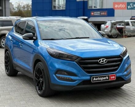 Хендай Туксон 2016 в Одессе на Automoto.ua Синий Хендай Туксон, объемом двигателя 2 л и пробегом 214 тыс. км за 18490 $, фото 2 на Automoto.ua