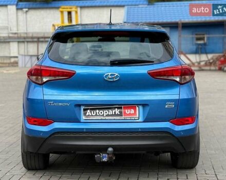 Хендай Туксон 2016 в Одессе на Automoto.ua Синий Хендай Туксон, объемом двигателя 2 л и пробегом 214 тыс. км за 18490 $, фото 6 на Automoto.ua
