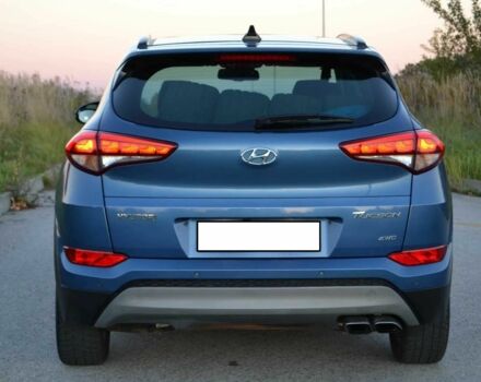 Хендай Туксон 2017 в Киеве на Automoto.ua Синий Хендай Туксон, объемом двигателя 1.6 л и пробегом 96 тыс. км за 9600 $, фото 2 на Automoto.ua