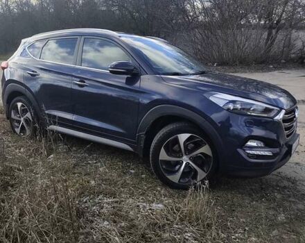 Синий Хендай Туксон, объемом двигателя 1.59 л и пробегом 32 тыс. км за 22000 $, фото 11 на Automoto.ua