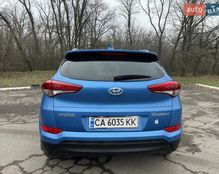 Синий Хендай Туксон, объемом двигателя 1.69 л и пробегом 179 тыс. км за 19300 $, фото 7 на Automoto.ua