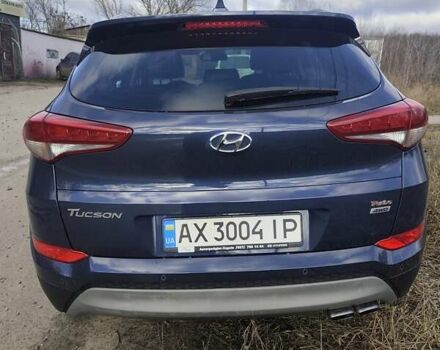 Синий Хендай Туксон, объемом двигателя 1.59 л и пробегом 32 тыс. км за 22000 $, фото 12 на Automoto.ua