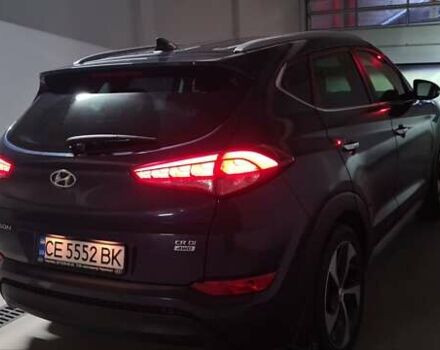 Синий Хендай Туксон, объемом двигателя 2 л и пробегом 150 тыс. км за 23500 $, фото 1 на Automoto.ua