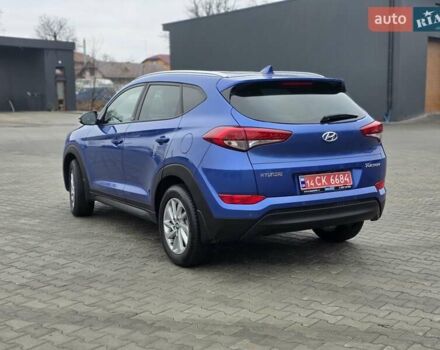 Синий Хендай Туксон, объемом двигателя 1.6 л и пробегом 176 тыс. км за 17800 $, фото 19 на Automoto.ua