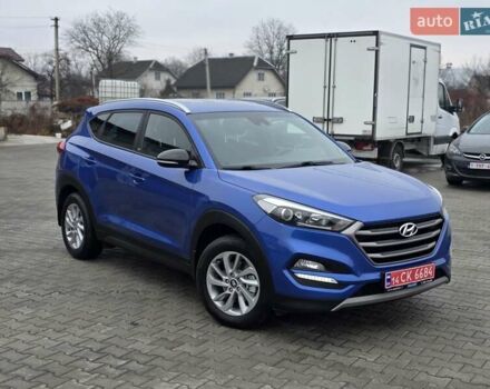 Синий Хендай Туксон, объемом двигателя 1.6 л и пробегом 176 тыс. км за 17800 $, фото 8 на Automoto.ua
